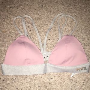 Pink VS bralette